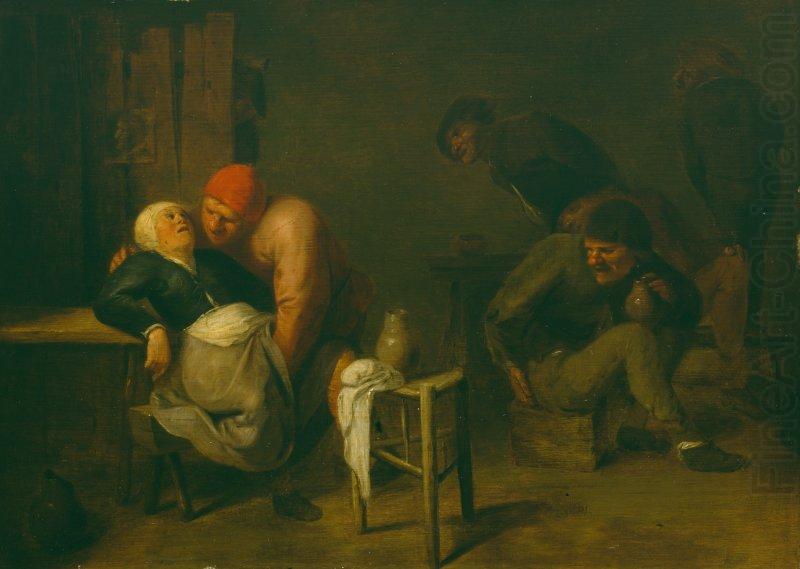 Peasant Inn, Adriaen Brouwer